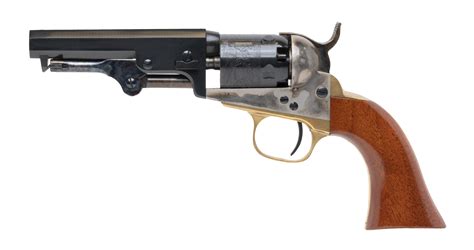 Percussion cylinder is a 5-shot with deep notches. . Uberti 1849 pocket revolver conversion cylinder